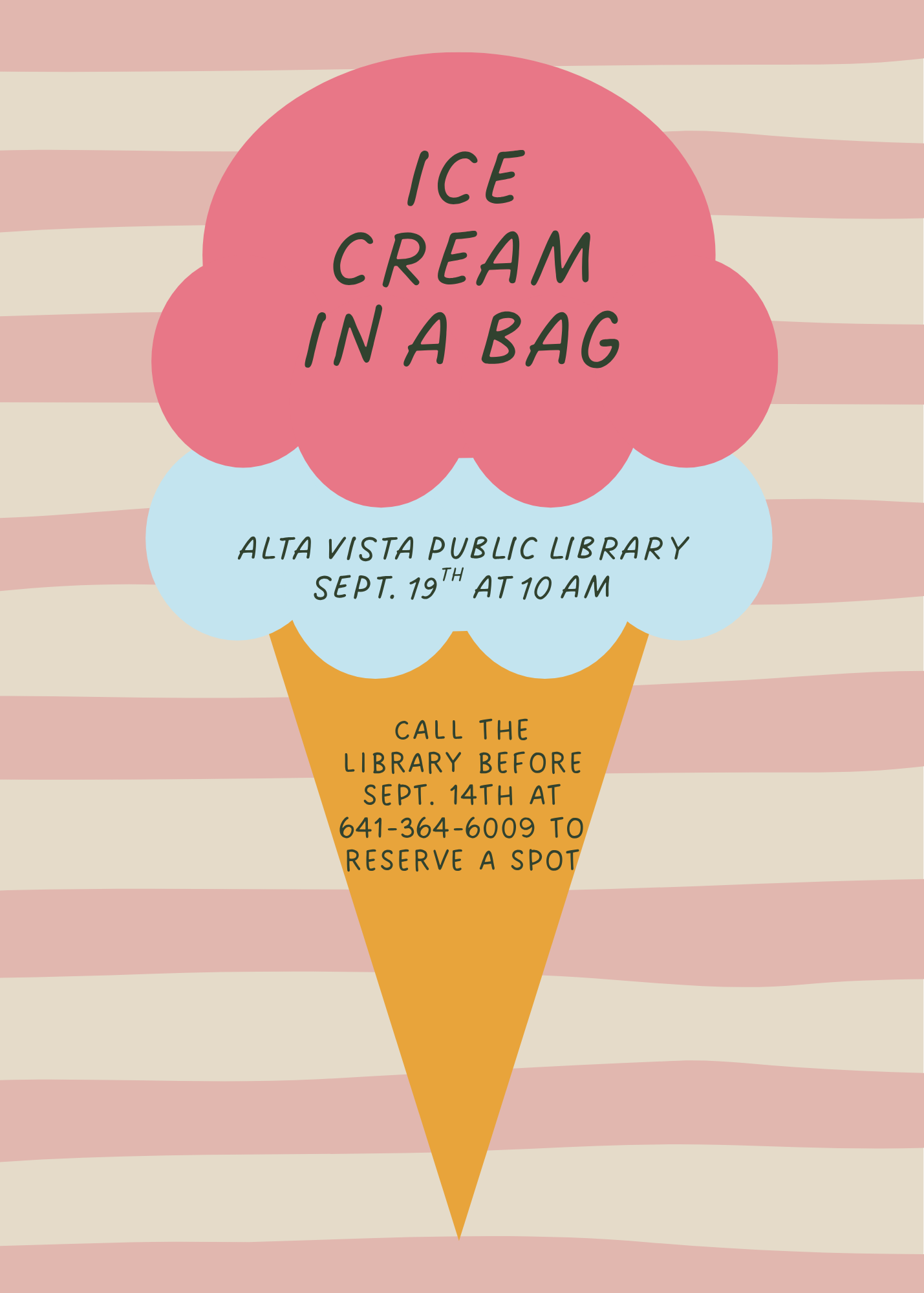Ice Cream in a Bag Program 